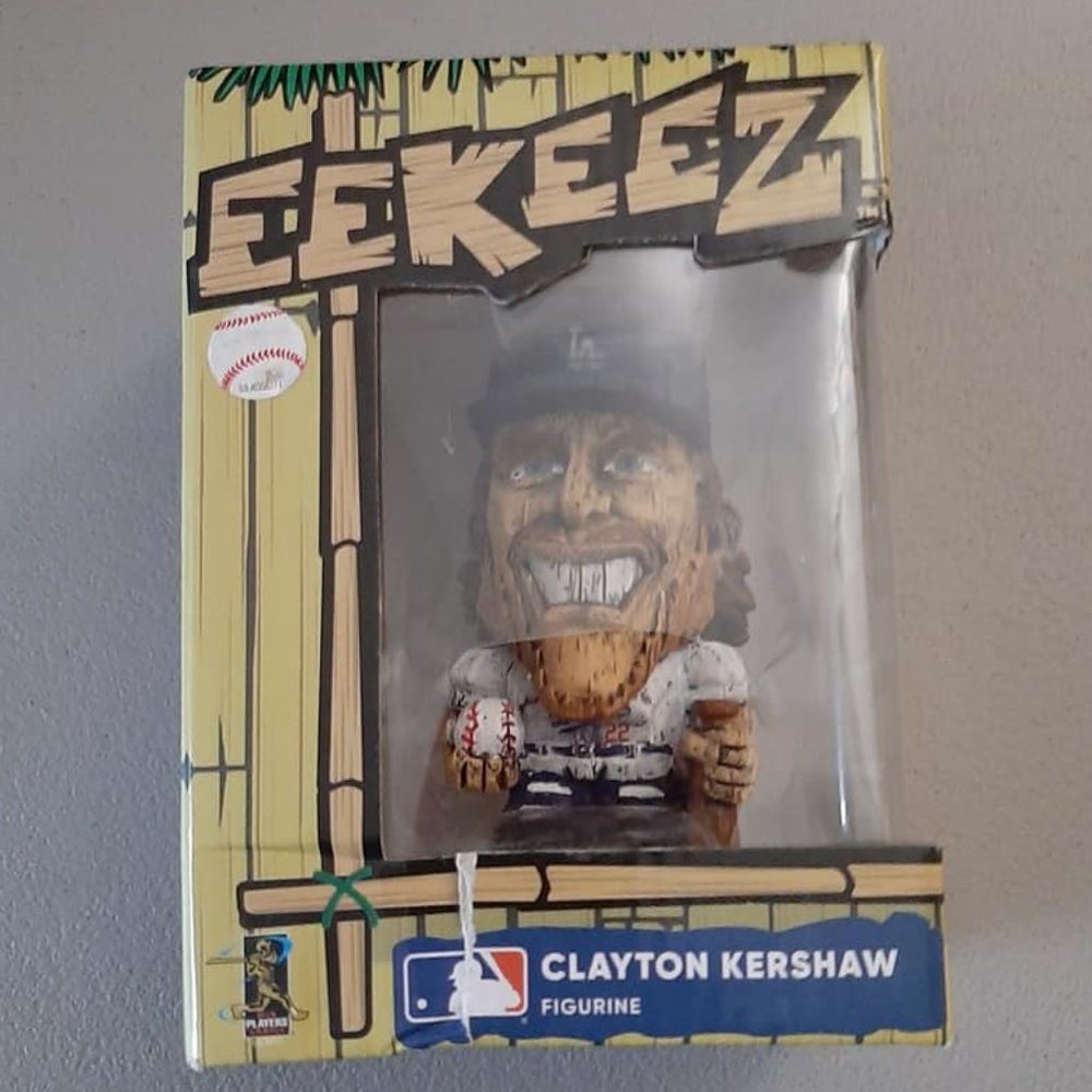 NEW FOCO Figurine Clayton Kershaw EEKEEZ MLC Collectibles